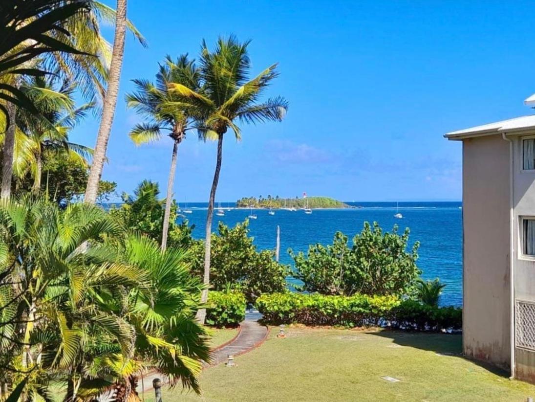 Ilet Bleu Studio Cosy Rdc Vue Mer Et Jardin - Acces Direct Plage Le Gosier  Zewnętrze zdjęcie