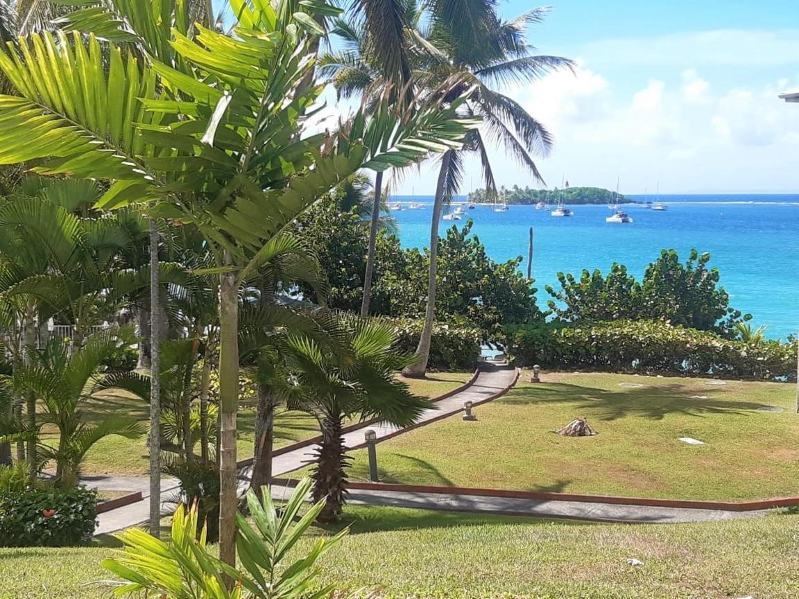 Ilet Bleu Studio Cosy Rdc Vue Mer Et Jardin - Acces Direct Plage Le Gosier  Zewnętrze zdjęcie